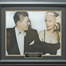 Ronald Reagan & Marilyn Monroe Framed 16x20 Photo