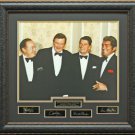 Ronald Reagan with Dean Martin, John Wayne, Bob Hope Photo Display
