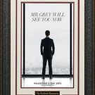 Fifty Shades Of Grey Mini Movie Poster Display.