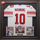 Eli Manning Autographed New York Giants Framed Jersey