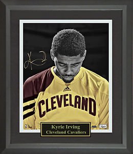 Kyrie Irving Signed Photo Framed