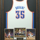Kevin Durant Signed Oklahoma Thunder White Jersey