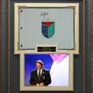 Phil Mickelson Autographed World Golf Hall Fame Flag