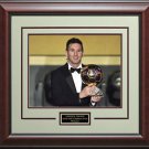 Lionel Messi 2015 Ballon d'Or Winner Trophy 11x14 Photo Framed.