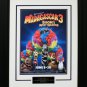 2012 Madagascar 3 Movie, matted and framed poster
