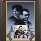 Al Pacino Signed Heat Photo with Movie Poster Framed