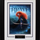 The Pixar Studios Movie "Brave" Mini Poster matted and Framed