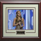 Brie Larson 2016 Golden Globe Best Actress For "Room" 11x14 Photo Framed.