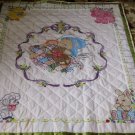embroidered baby blanket