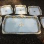 Handpainted Nippon Ice Cream Tray Set