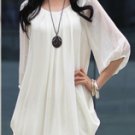 cascading ruffle chiffon dress