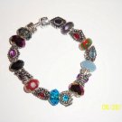 Multi Color Beads And Silver spacers