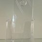 (48) Acrylic Tri Fold Brochure Display Holders  -  Deflect-o Style
