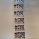 Vertical 8-Pocket Wall-Mount Business Card Display