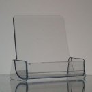 Clear Acrylic High-Back Business Card Holder Display