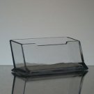 Clear acrylic Plastic Business Card Holder Display Stand Desk