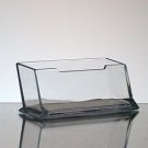 12 Clear acrylic Plastic Desktop  Business Card Holders Display Stands