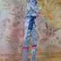 Barbie Doll Clothes Silvery Blue Pink Astronaut Pilot Jumpsuit Mesh Pockets Belt BDCOJ4
