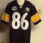 Hines Ward Steelers Super Bowl XLIII Sewn Jersey Size 52
