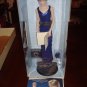 Franklin Mint Princess Diana Porcelain Doll-"Princess of Style" Navy Blue Gown NIB