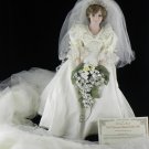 Danbury Mint Princess Diana Bride Doll -NIB
