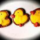 Easter chocolate civeted chick.peep pretzels 2 dozen