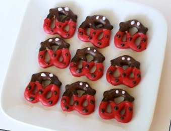 Ladybug Pretzels two dozen.in box