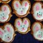 Easter bunny chocolate pretzels two dz