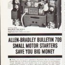 1963 Allen-Bradley Ad ""Bulletin 709""