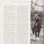 1963 Jacqueline Kennedy Article ""The favored sport of Jacqueline""