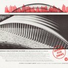 1957 Universal Atlas Cements Ad ""Tomorrow's Multi-Purpose Building""