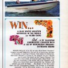 1967 GLASSPAR Advertisement "BLUE WATER WINNER!"