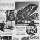 1937 MONROE CALCULATING MACHINE COMPANY Advertisement