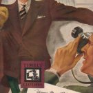 1937 TIMELY CLOTHES "YOUNG MAN, RELAX" Advertisement