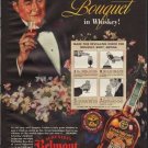 1938 SCHENLEY'S BELMONT BOURBON WHISKEY Advertisement