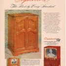 1953 CAPEHART-FARNSWORTH TV "THE BEST" Advertisement