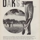 1959 DAKS TROUSERS Advertisement "ON THE FAIRWAY"