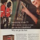 1967 ZENITH COLOR TV Ad "WHY NOT GET THE BEST"