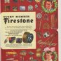 1942 Firestone Ad "Gifts for every member of the family at Firestone"