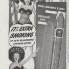 1942 Blackstone Cigars Ad "Extra Pleasure in every size and shape!"