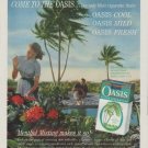 1961 Oasis Cigarettes Ad "Come to the Oasis ..."