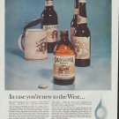 1961 Olympia Beer Ad "In case you're new to the West ..."