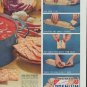 1961 Nabisco Premium Saltine Crackers Ad "The Reclosable Stack Pack"
