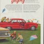 1961 General Motors Ad "High-flying fun on a windswept March day!"