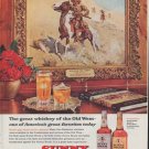 1961 Sunny Brook Ad "The great whiskey of the Old West"