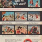 1950 Kodak Ad "Bring back the happy days in movies you make yourself"