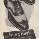1949 Nunn-Bush Ad "Nylon Mesh ... Latest Nunn-Bush"
