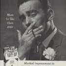 1958 Marlboro Ad "More to like than ever"