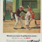 1958 Douglas Jetliner Ad "Take the fast one ... the DC-7"