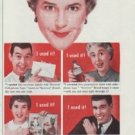 1958 Scotch Tape Ad "Who's got the SCOTCH Brand Tape?"